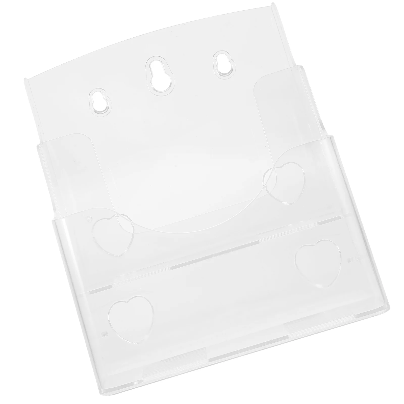 

Прозрачная акриловая деловая брикета, подставка для кредитных карт, настольная подставка для витрин, держатель для бумаги, держатель для магазинов А5 яруса