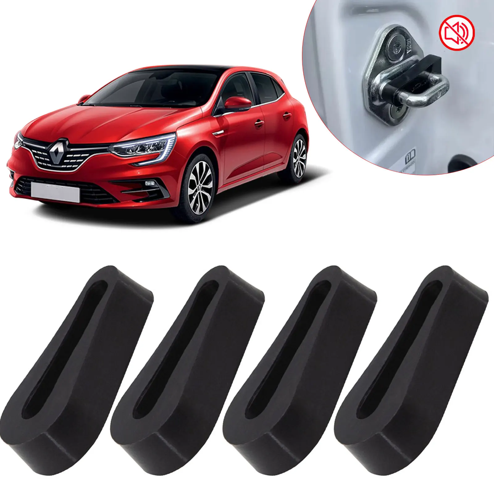 DELPOS Vervanging voor Auto Stoelhoezen Universele Volledige Set Accessoires voor Renault Scenic 3 Megane Sport Megane 2 Megane 3 Megane II Megane Scenic Auto Accessoires, Rood Wit