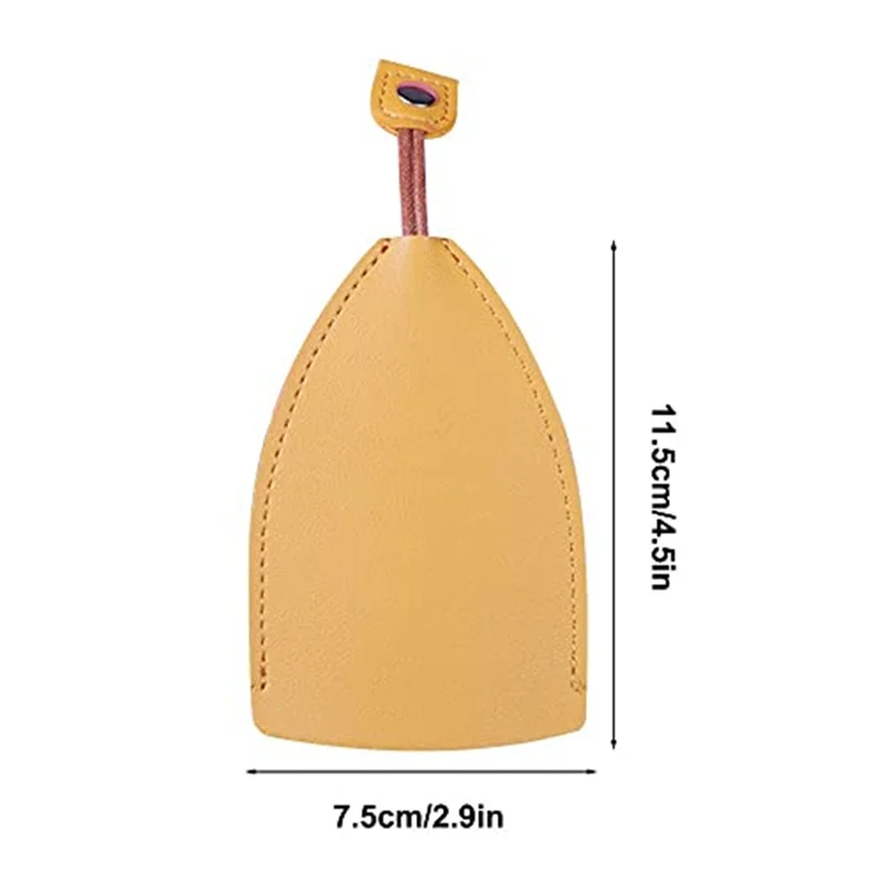 Car Key Case,PU Leather Creative Pull Out Key Case Not Easy to Slip Pouch for Most Types Car Christmas Xmas Gifts Party