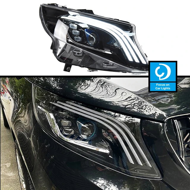 Upgrade Full LED Dynamic Headlight Headlamp Assembly for Benz Vito  Headlights 2016-2020 Head Lamp Head Light Plug and Play - China Lamp, Auto  Lamp