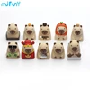 MiFuny Capybara Keycap Animal Artisan Keyboard Cap Resin Custom KeyCaps for Mechanical Keyboard Accessories Cute Point Keycap 6