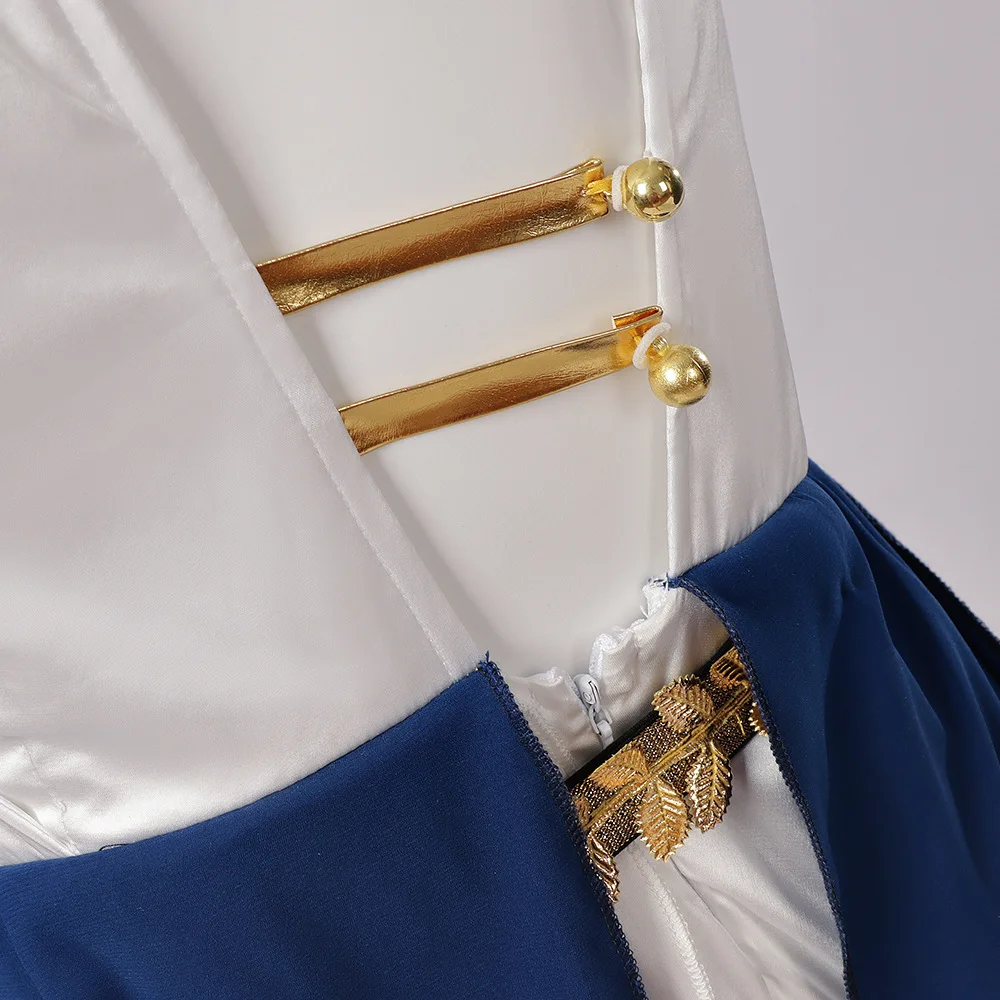 Futuristic Feather-Embellished Cosplay Costume for Events