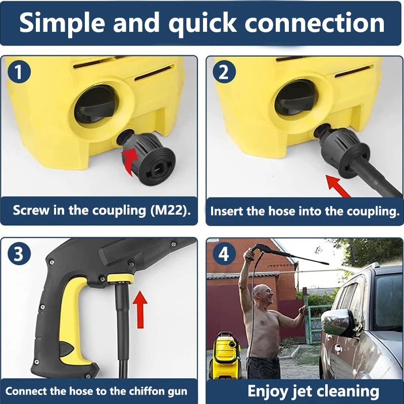 Adaptateur De Nettoyeur Haute Pression Pour Karcher Série K,connexion