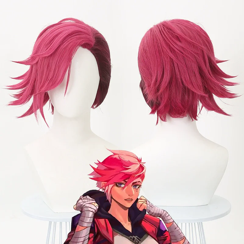 Arcane Vi Black PU Tops Uniform Cosplay Costume