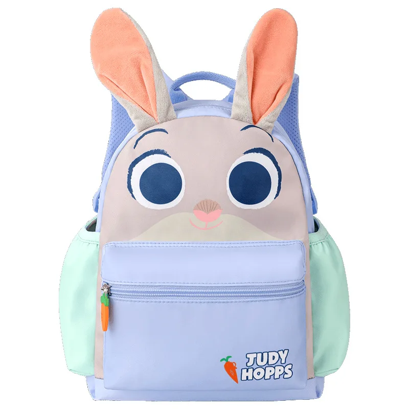 Disney Judy Girl Kindergarten Backpack Student Shoulder Orthopedic School Bag Large Capacity Light Water Proof Gifts Mochilas