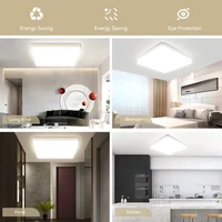 Square Ceiling Lamp Led Panel Lights 110V for living room Bedroom Lighting Neutral Cold Warm White 20W 30W 40W 50W Ceiling Light 2