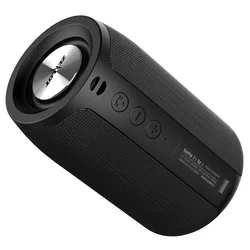 ZEALOT S32 Compact Hi-Fi Bluetooth Speaker with Subwoofer and FM Radio (Black)