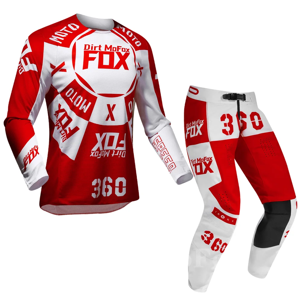 

2022 Nobyl 360 Gear Set Trice Lux Peril Skew Jersey Pants Motocross Racing Adult MX Dirt Bike Kits Men Offroad Moto Suit Mens