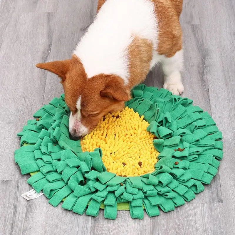 

Dog Snuffle Pad Pet Leak Food Anti Choking Mat Cat Dog Training Blanket Nose Work Toy Pet Slow Feeding Intelligence Sniffing Mat