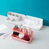 Makeup Organizer Bathroom Storage Box Cosmetic Organiser Office Desktop Make Up Jewelry Storage Box Sundries Container 2