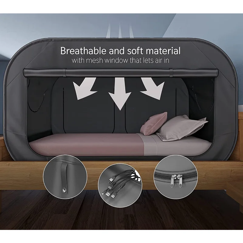 Tenda Per La Privacy Dello Spazio Privato Indipendente Che Ombreggia La Tenda Da Letto Pieghevole Da Spiaggia All'Aperto Tenda Da Campeggio Per Dormit