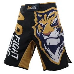 MMA Fight Sports Tiger Short Pants Comprehensive Fighting Training Shorts Fitness Jiu Shu Running Beach Stretch