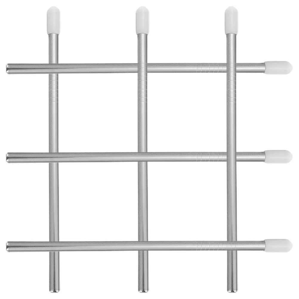 6 Pcs Stainless Steel Dishwasher Drain Rack Bottle Holder Insert Sticks For Holders Drainer Racks Kitchen Storage Home Garden 2