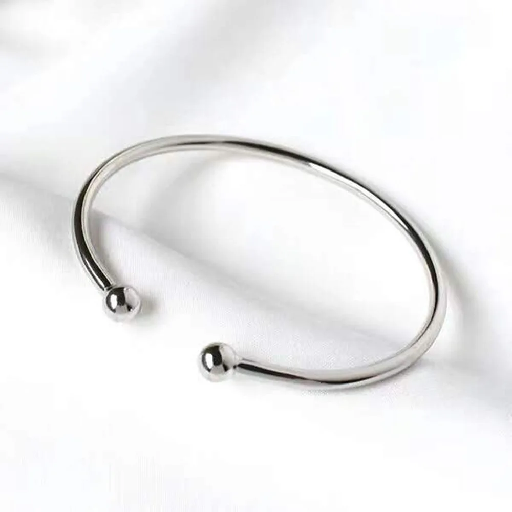 Elegant Handmade 925 Sterling Silver Adjustable Weaving Bracelet