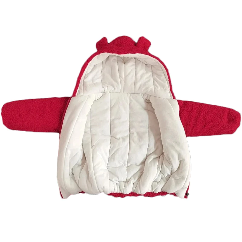 Cute Snowman Boys Jacket Christmas Little Princess Baby Coats For Girls Autumn Winter Warm Hooded Outerwear Clothes 3-24M