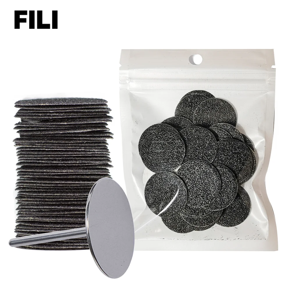 FeetCareDiscsPadsPedicureSandpaperForCallusHardSkinRemover