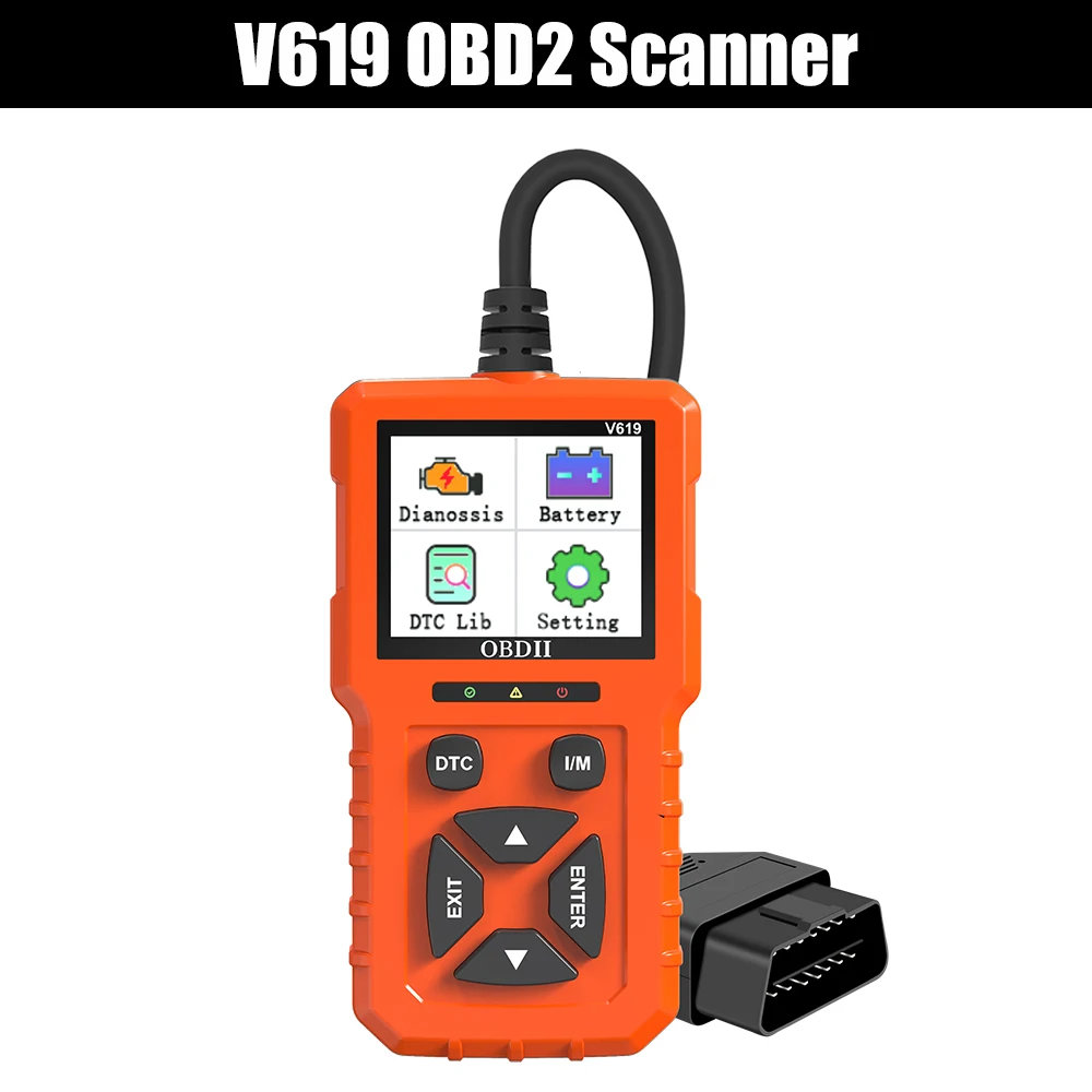 

Code Reader Check Engine System Car Diagnostic Tool OBD2 Scanner V318 Battery Tester Multi-language Clear/Erase Codes