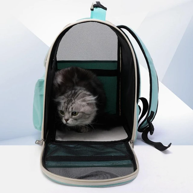 Sac de transport pour chien et chat en nylon étanche