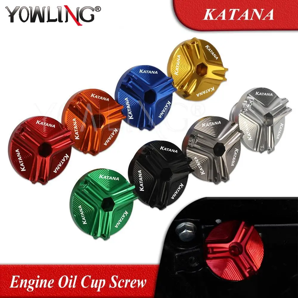 

M20*1.5 Motorcycle CNC Engine Oil Cup Filter Fuel Filler Tank Cover Cap Screw Frame Hole Plug FOR SUZUKI KATANA 1000 2019 2020