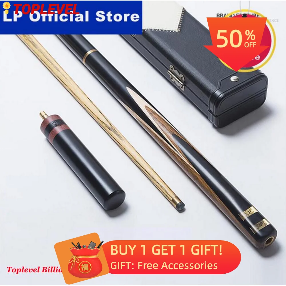 lp-billiard-cue-handmade-3-4-piece-snooker-cue-kit-with-case-with-6