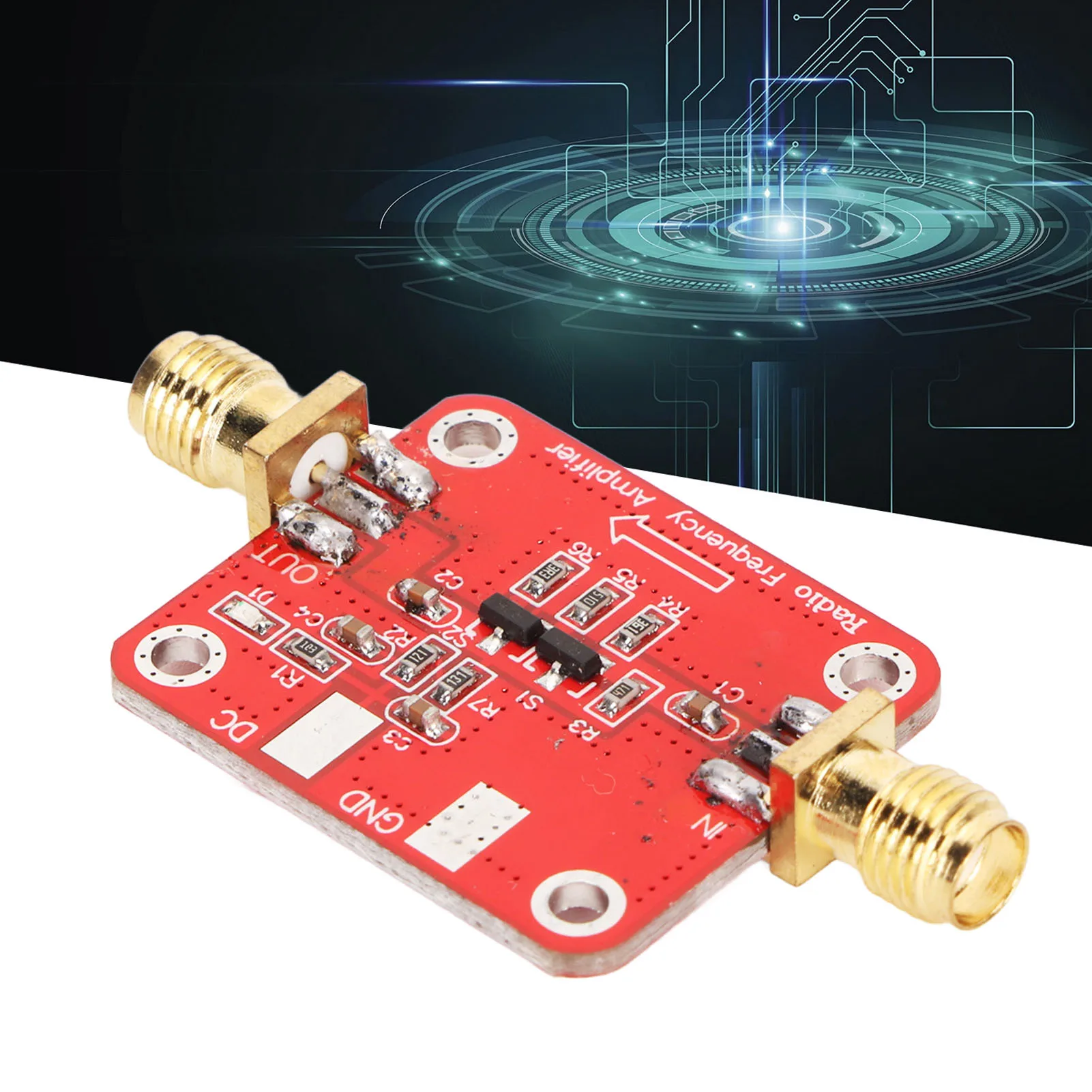 고주파 고이득 RF 광대역 증폭기, 10KHz-100MHz RF 광대역 증폭기, 10KHz-100MHz