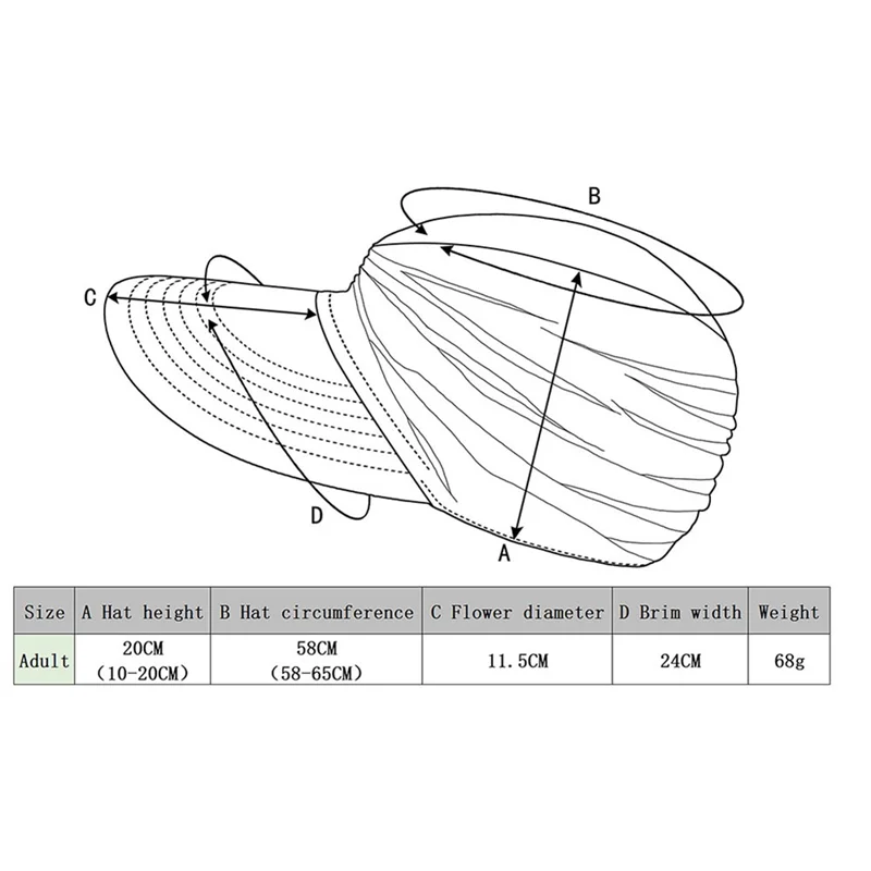 -A23G 여름 해변 모자 여성용 큰 챙 태양 모자 야외 자외선 차단 탑 빈 스포츠 야구 모자