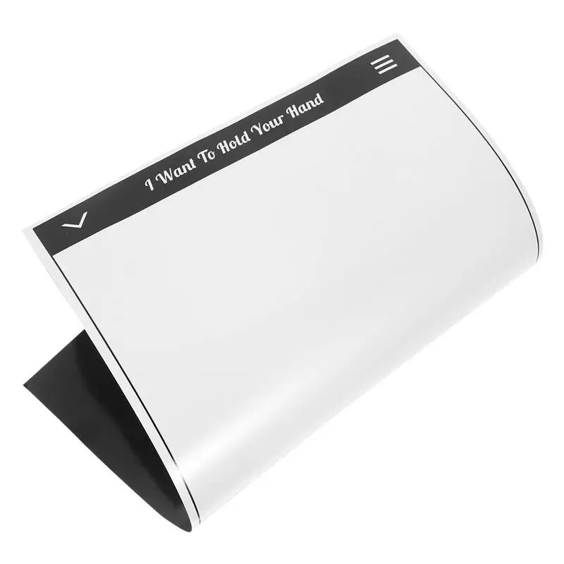 A4 A5 Magnetic Sticker Magnetic Fridge Stickers Magnetic Fridge Board Magnetic Whiteboard Sheet Magnetic Fridge Calendar For Fridge Monthly Weekly Planner Calendar Table Dry Erase Whiteboard Fridge Sticker Message Board Menu