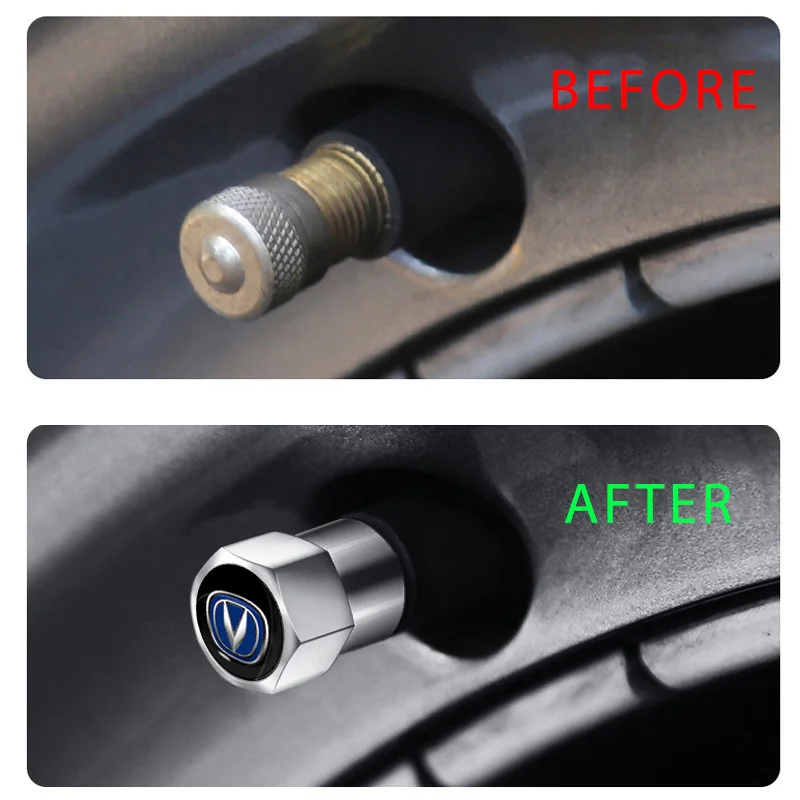 6 Colour Aluminium Alloy Car Tyre Stem Air Valve Caps for Dodge Charger Ram 1500 Journey Nitro