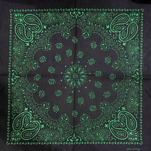 New Fashion Hip Hop 100% Cotton Bandana Square Scarf 55cm*55cm Black Red Paisley Headband Printed For Women/Men/Boys/Girls - Image 53