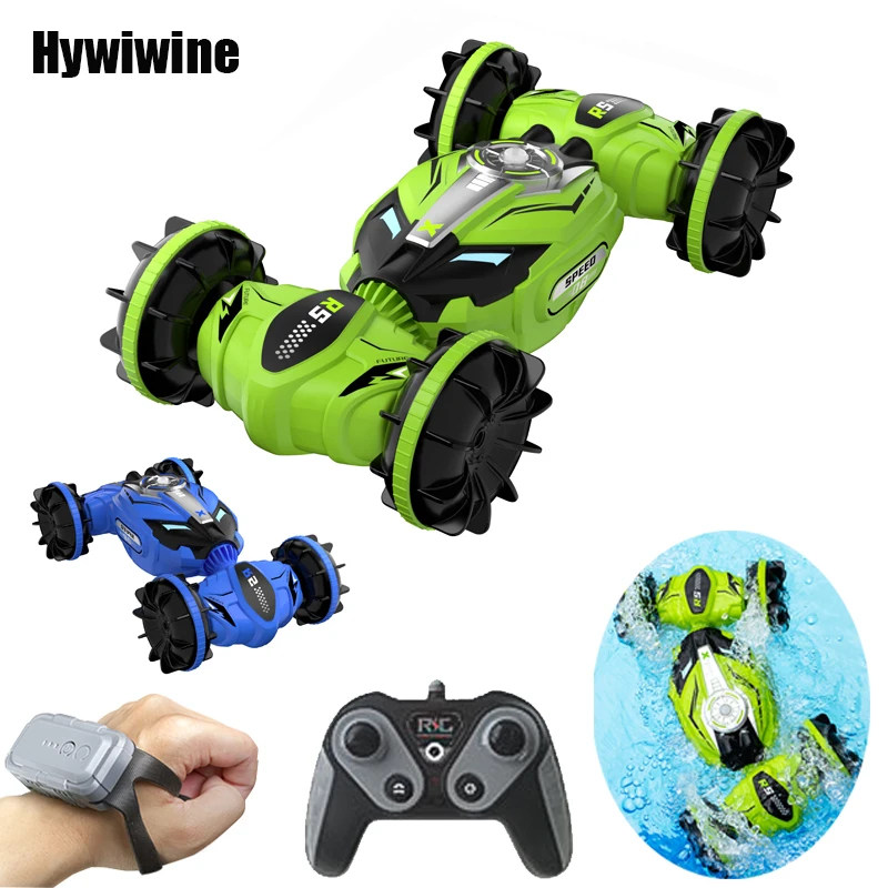 JJRC RC Car Amphibious Stunt Off Road Climbing 1:16 Water Land 4WD Remote Control Racing Car All Terrain Waterproof Toy For Kids