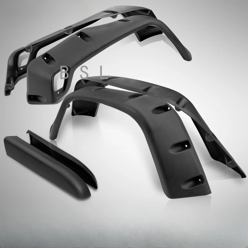 forJeepTJWrangler19972006T001TJFenderFlare1setABSBlack