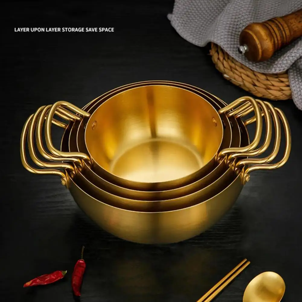 Practical Ramen Noodle Pot Corrosion Resistant Instant Noodle Pot Large Capacity Home Instant Cooking Cooking