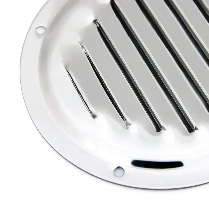 Air Louver Vent Stainless Steel 316 Boat Marine Round Square Grille Ventilation Louvered Ventilator Grill Cover Side Knob Open