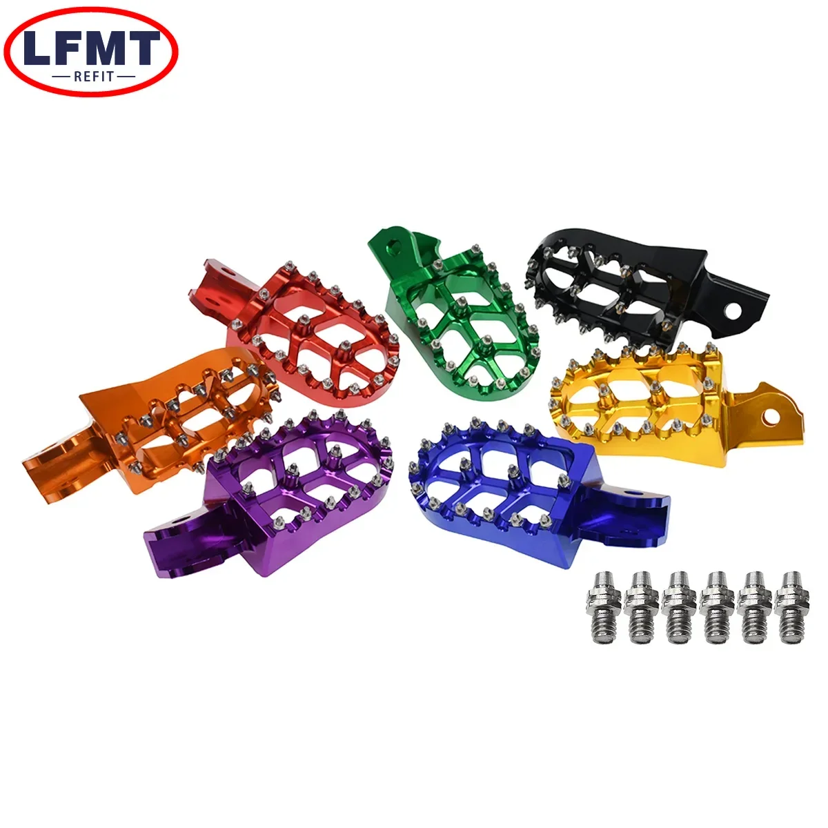 Motorcycle Foot Pedals CNC Footpegs Foot Pegs Rests For Sur-Ron Motocross Surron Sur ron Light Bee S Light Bee X Off-Road Electric