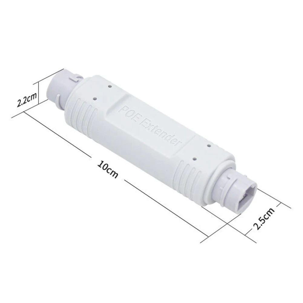 48V POE 연장기/리피터 IEEE 802.3af/802.3at 규격 준수 방수 확장 POE 인젝터 어댑터 IP 카메라용 10/100Mbps