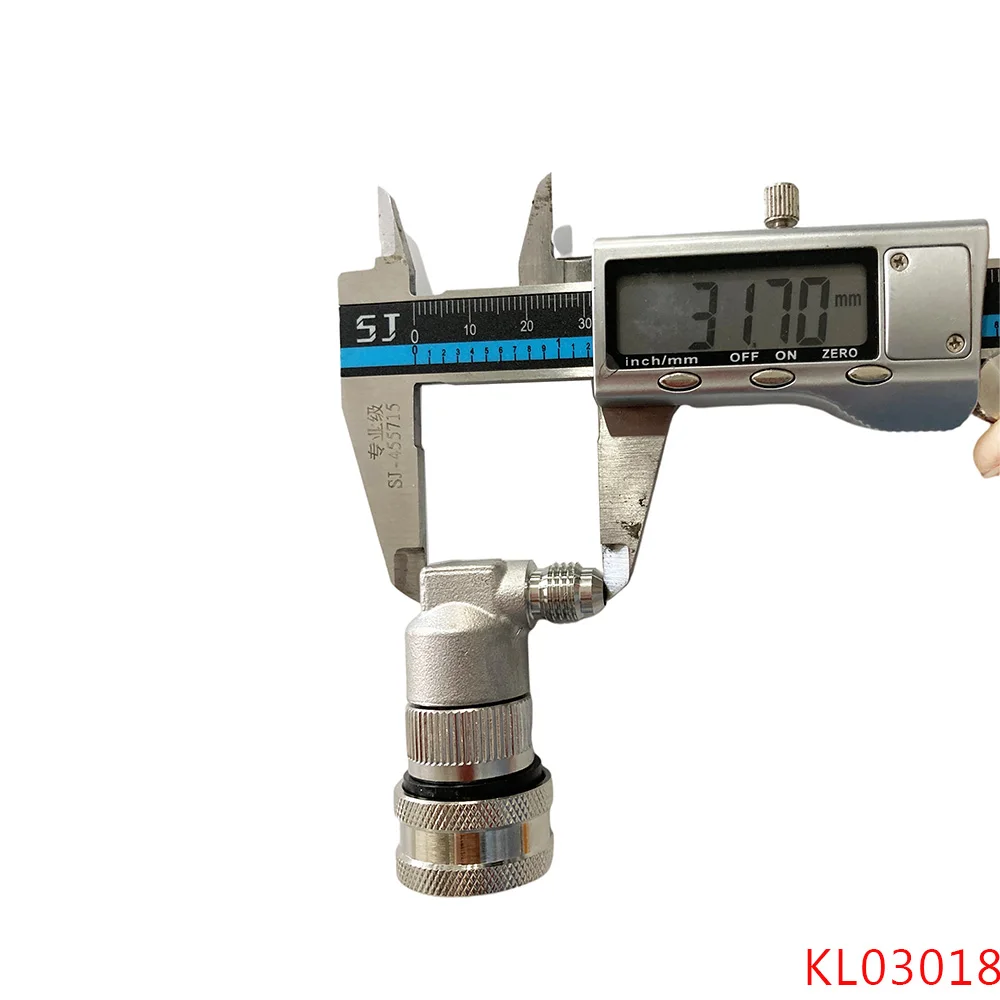 KegLand Gas/Liquid Stainless Ball Lock Disconnect MFL Gas/Liquid Ball Lock Disconnect Barb Home Beer Brew – Detail 10