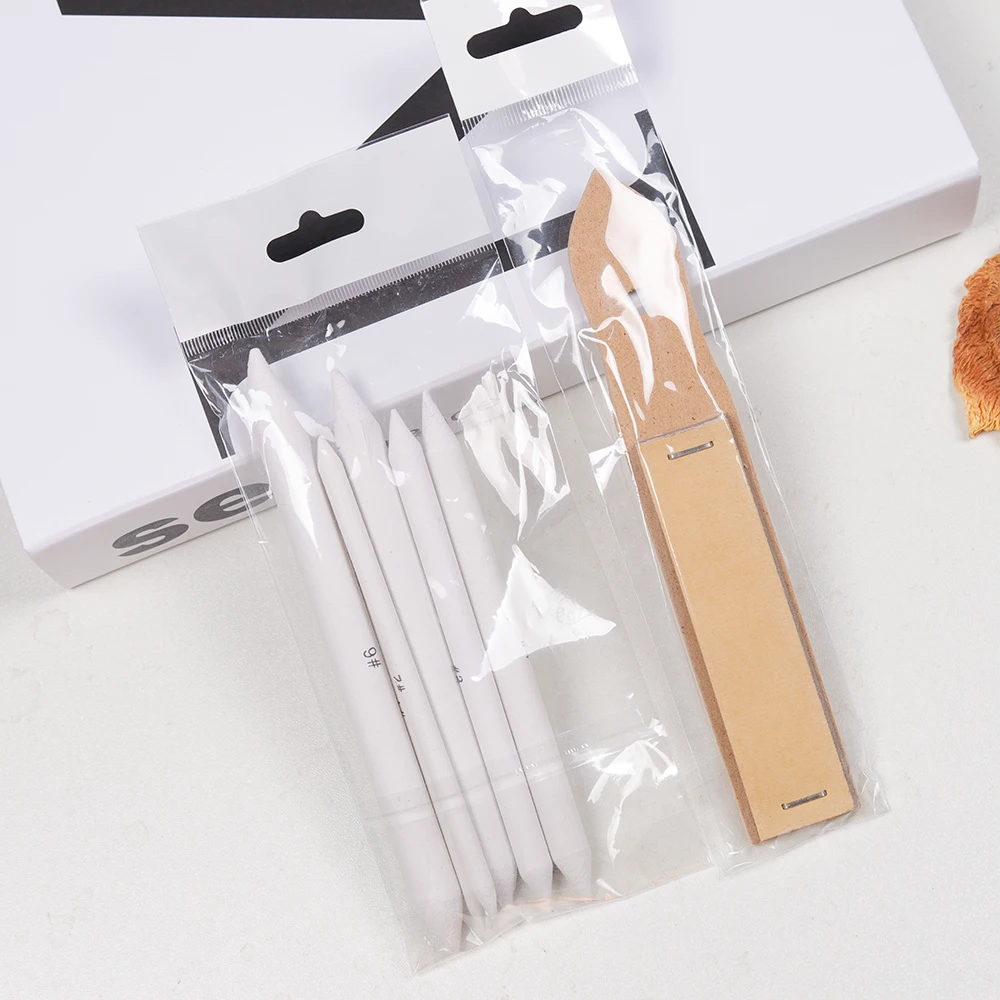 7 Pcs Set Blending Stump Sketch Paper Pen Charcoal Sketching, Blending  Pencil, Blending Sticks Blending Tools for Drawing