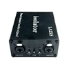 1Pcs Audio Signal Isolator Eliminates Current Noise Dual-Channel 6.5 XLR Mixer Audio Isolator LA2XS 5