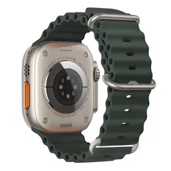 Ocean - Inspired Strap for Apple Watch Bands - Premium Bracelet Collection (16 olive green)