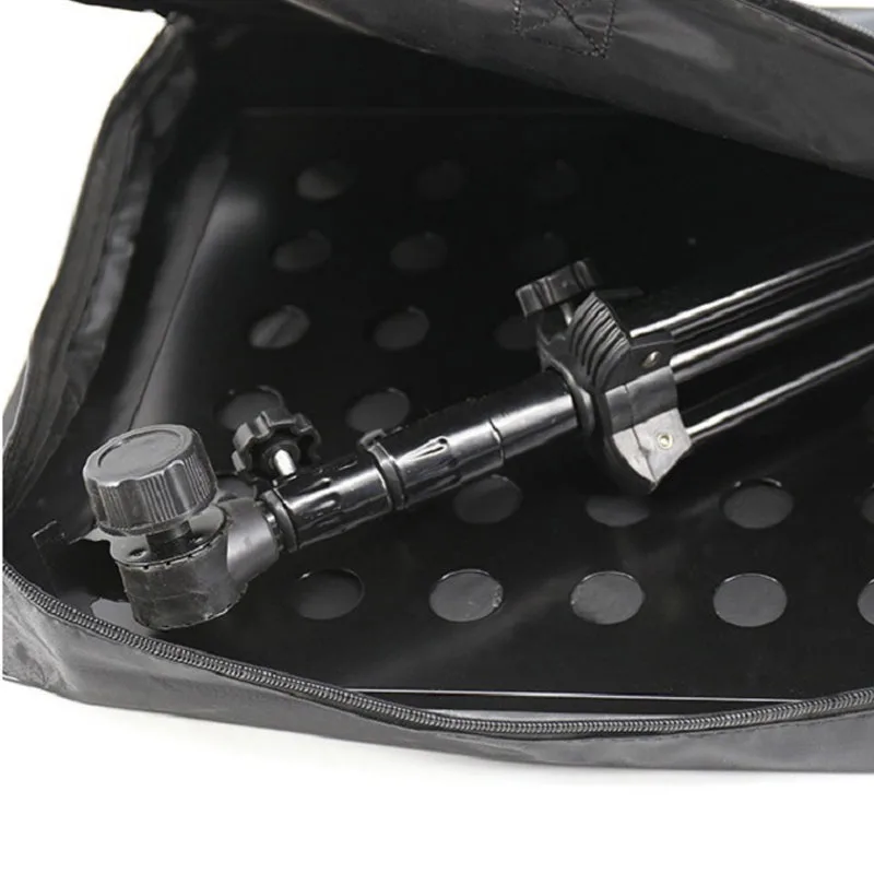 1X Music Sheet Stand Storage Bag Wear Resistant Zipper Carry Case Holder Pouch Thickened Canvas Bag Music Accessories