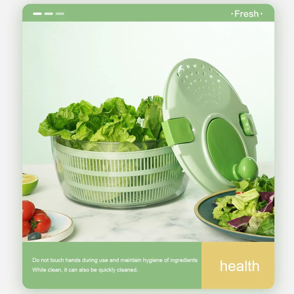 3/4L Vegetable Fruit Salad Drying Drain Basket Food Vegetable Drying Dehydrator Salad Dryer Tool Kitchen Gadget Accessory