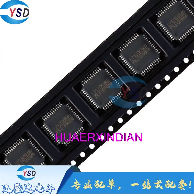 

5 шт. новый оригинальный CH348Q LQFP-48 CH348 USB8