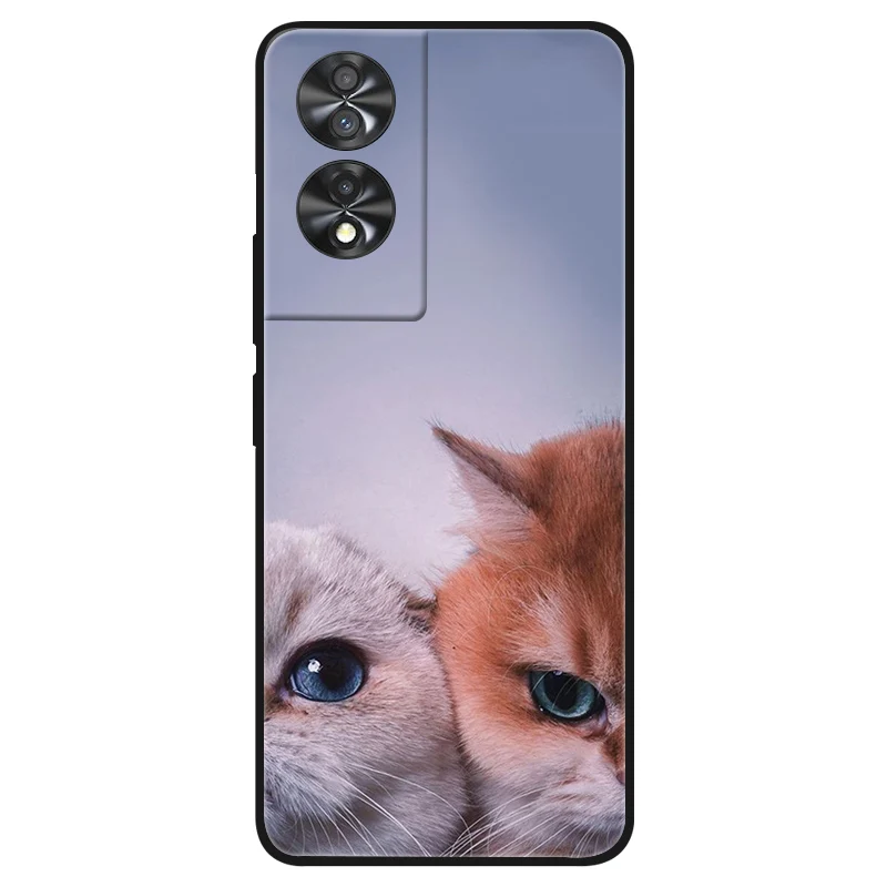 Shockproof TPU Soft Silicone Phone Cover with Cute Painted Design