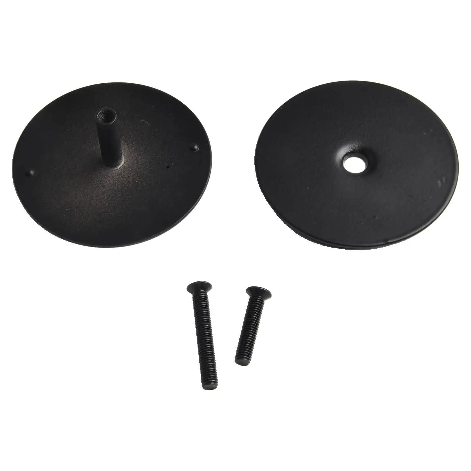 Door Renovation Deadbolt Cover - Easy Installation with Adjustable Fit, 2-5/8 Diameter