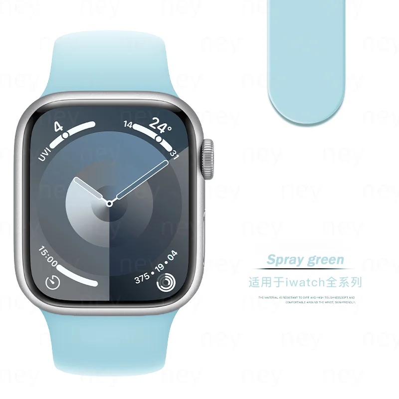 Premium Silicone Sport Band for Apple Watch - Durable & Comfortable Bracelet