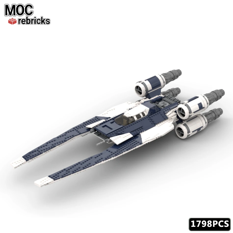MOC-Space-War-Series-Star-Movie-Rogue-One-Andor-Minifig-Scale-U-Wing ...