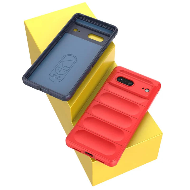 Shockproof Silicone Phone Case - Skin-Friendly Back Cover
