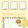 100x80CM Magic Water Drawing Mat Coloring Doodle With Reusable Magic Pens Montessori Painting Board Educational Toys Kids Gifts 5