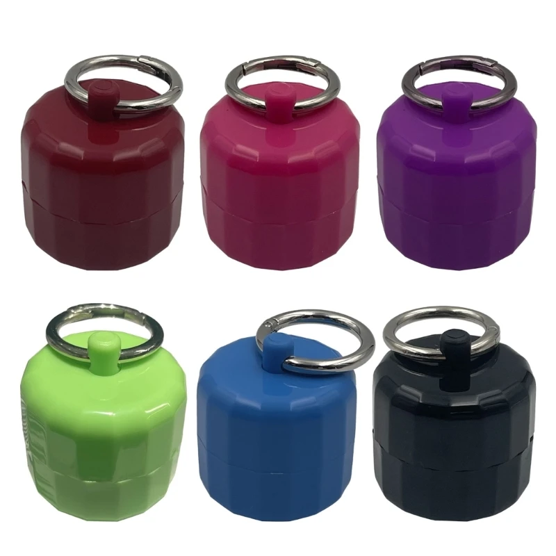 

Спортивная коробка для хранения ювелирных изделий, удобный цилиндрический держатель для украшений, модный дорожный футляр для