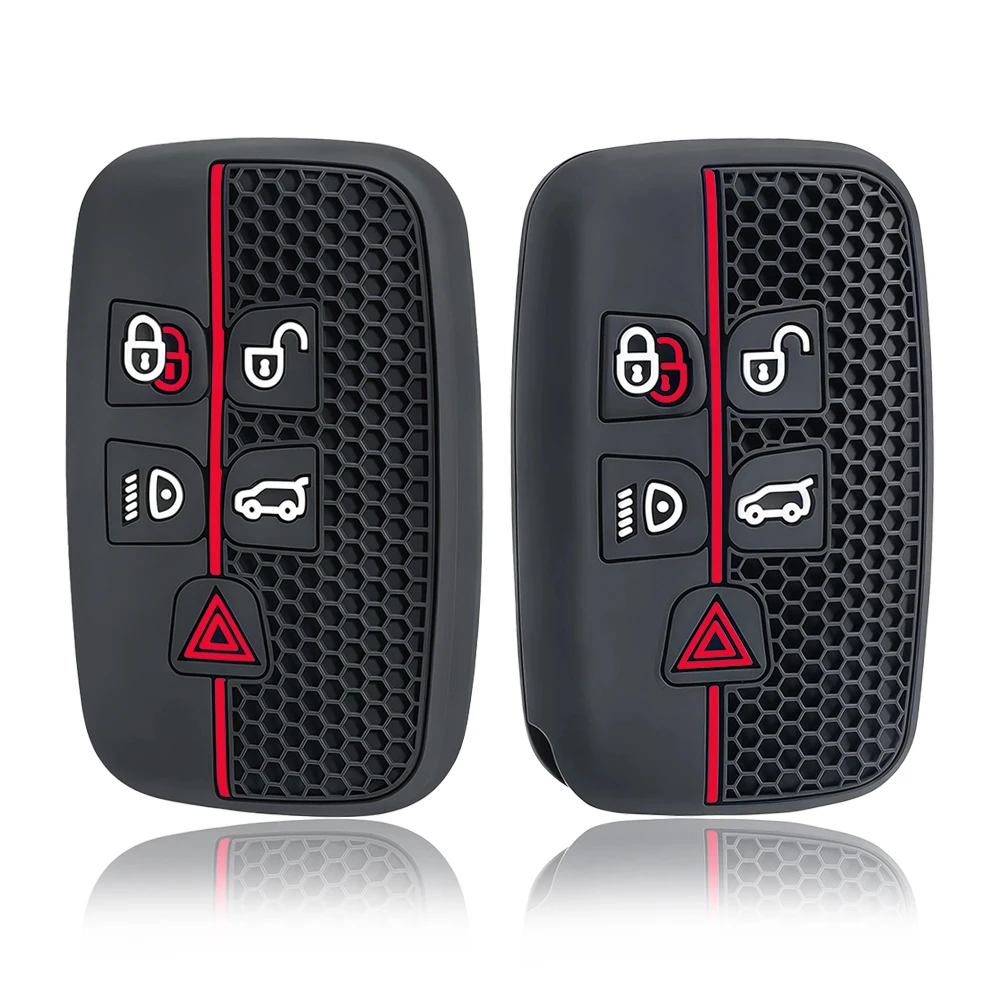 Premium Car Remote Key Case Cover Shell for Land Rover & Jaguar Models